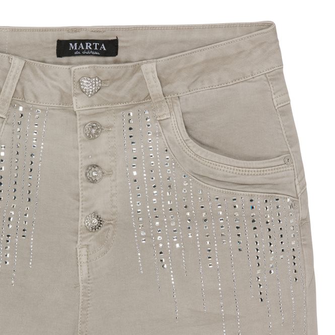 Hovedbilde Mdcemma Jeans Bling  Beige 