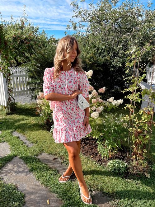Hovedbilde Viella Fia Short Skirt Rosa Blomster