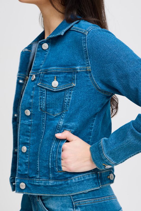 Fxdenima Jacket 1 Mid Blue Denim