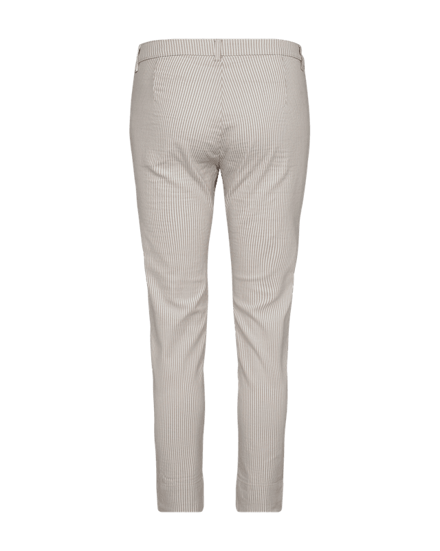 Fqrex Ankle Pant Stripes Simply Taupe