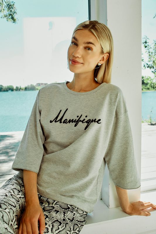 Fqkassy Pullover Light Grey