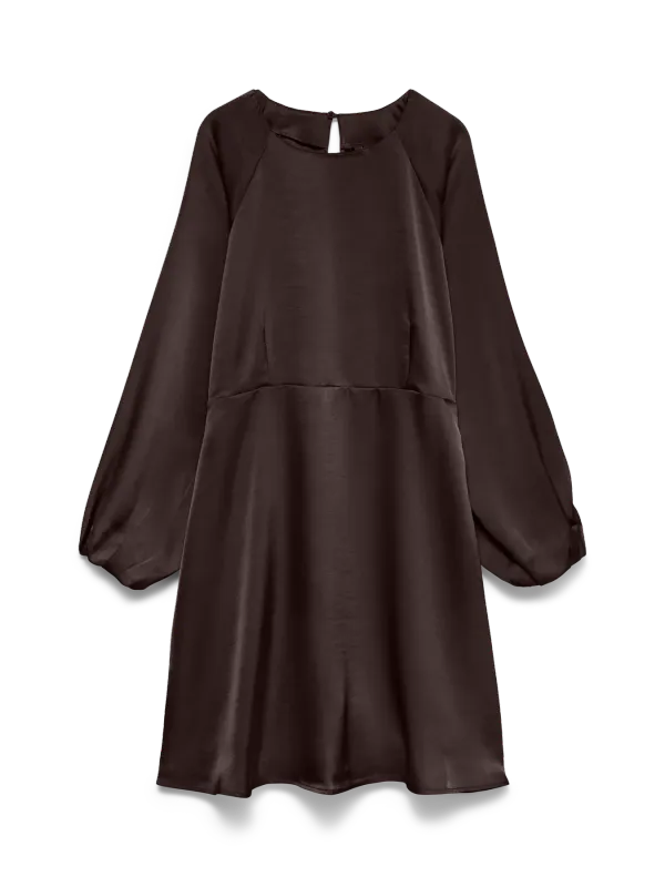Vero Moda Vmmiro Satengkjole Brun