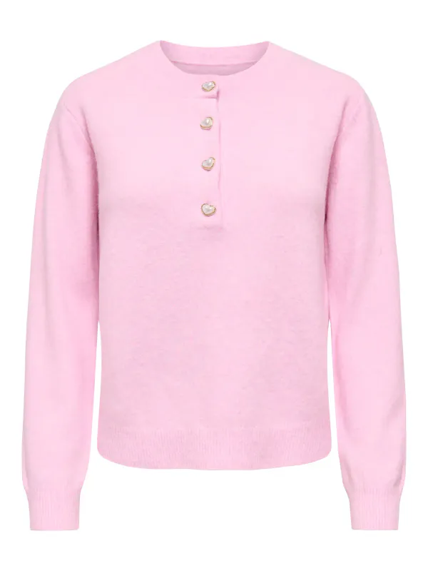 Only Onlmacey  Strikkegenser Rosa