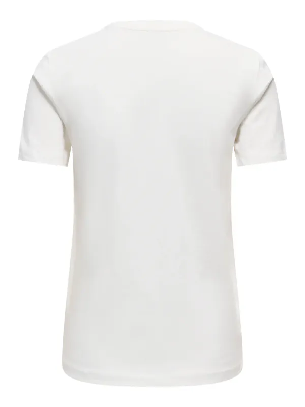 Only Onljolly T-shirt Diamond Offwhite (Forhåndsbestilling)