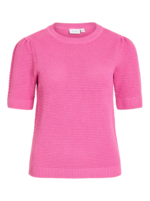 Hovedbilde Vila Vidalo Kortermet Genser Knall Rosa