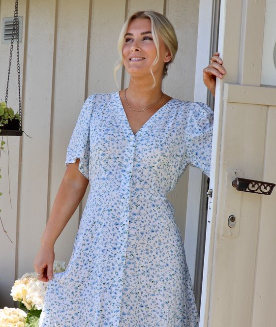 Hovedbilde Vero Moda Vmalba Calf Dress Lyseblå