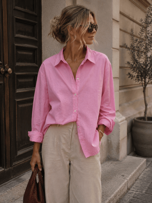 Hovedbilde Only Onlzazima Loose Skjorte Rosa