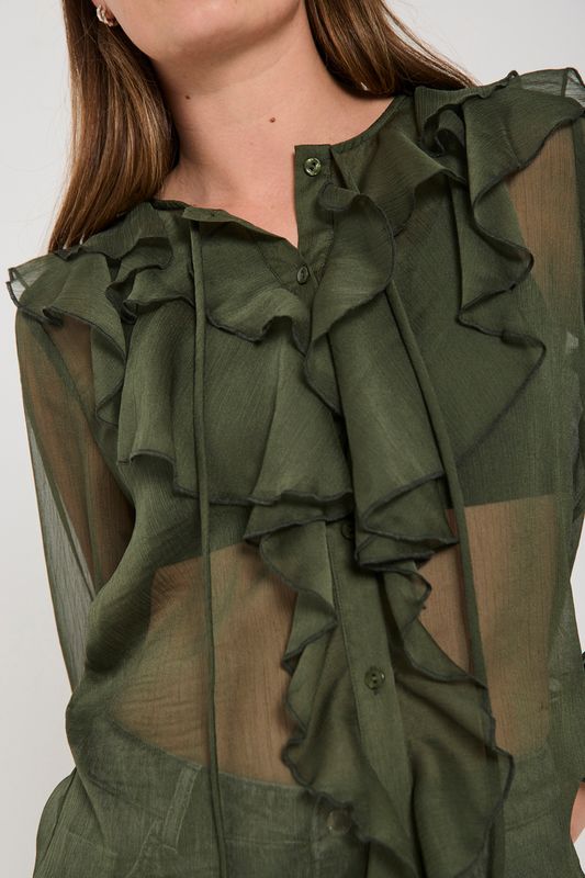 Fqditte Blouse Winter Moss