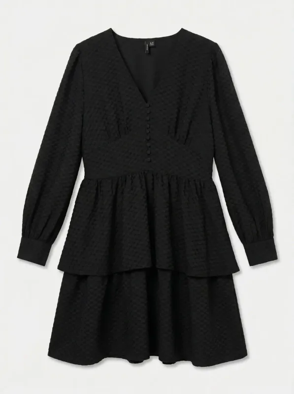 Vero Moda Vmaugusta Kjole Sort