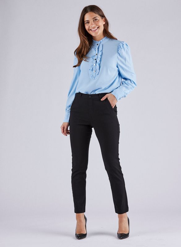 Fqsolvej Ankle Pants Black