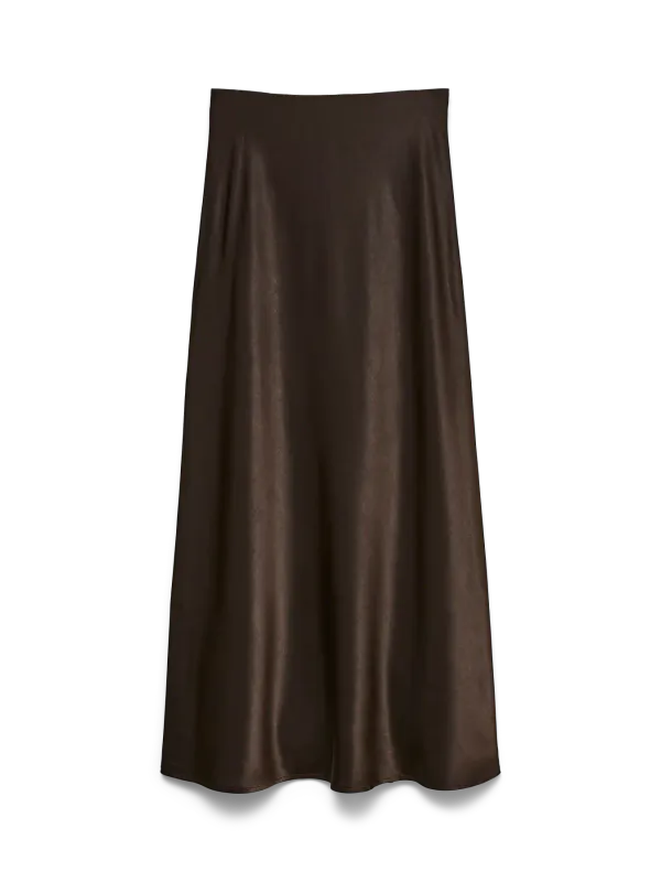 Vero Moda Vmcharm Midiskjørt Brun