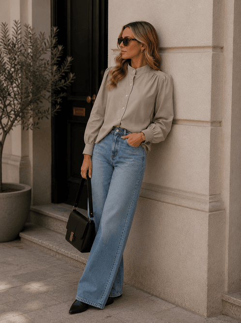 Hovedbilde Vero Moda Vmbriar Rutete Skjortejakke Beige