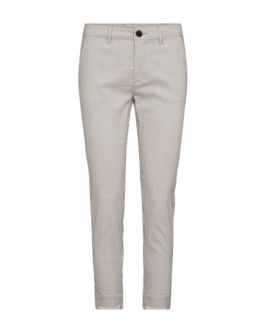 Hovedbilde Fqrex Ankle Pant Stripes Simply Taupe