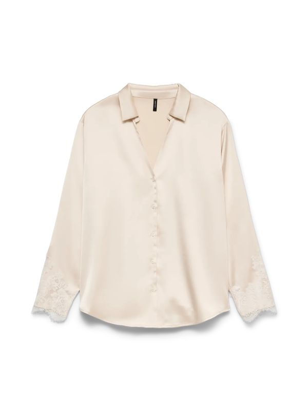 Vero Moda Vmrose Blondebluse Beige