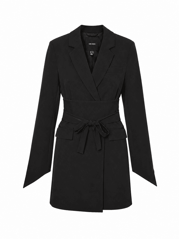 Vero Moda Vmbecca Blazerkjole med Belte Svart