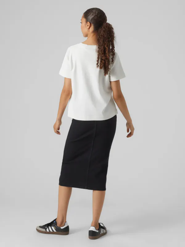 Aware Naima Box Fit T-Skjorte Hvit