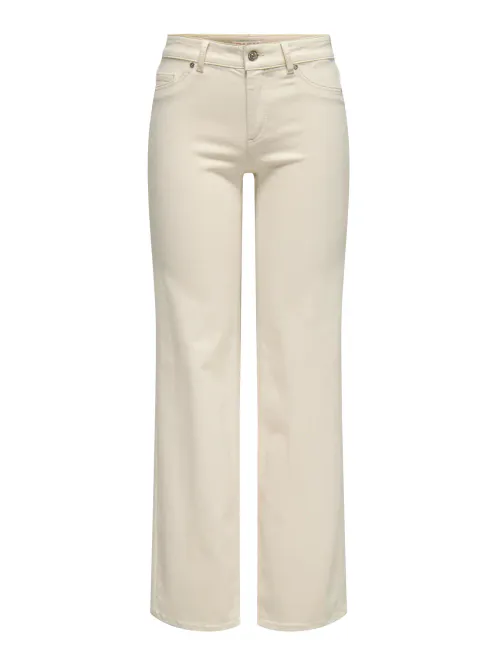 Hovedbilde Only Onlblush Midwaist Straight Jeans 32 Ecru