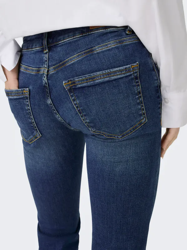 Only Onlblush Low Waist Flared Jeans Medium Blå 32