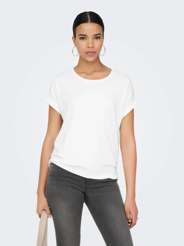 Only Onlmoster T-shirt Hvit