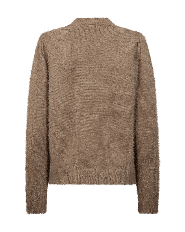 Freequent Fqcat Myk Fluffy Genser Beige