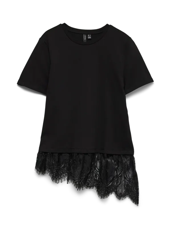 Vero Moda Vmbrit Blonde T-Skjorte Black