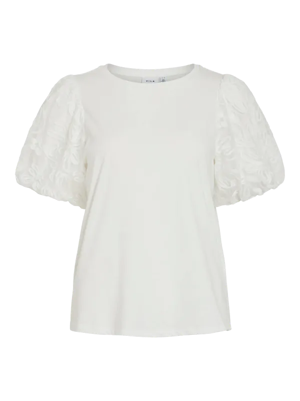 Vila Visimonia T-Shirt Hvit
