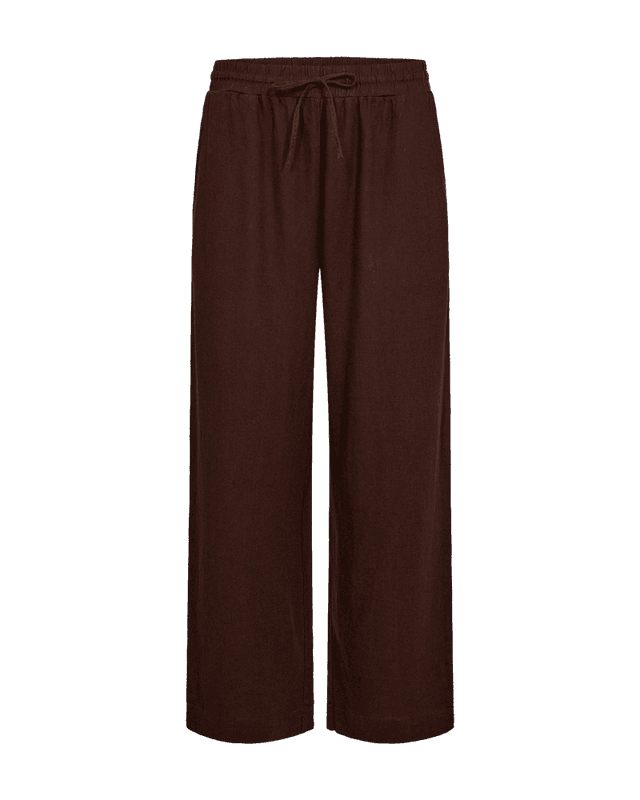 Freequent Fqlava Ankle Pants Brun