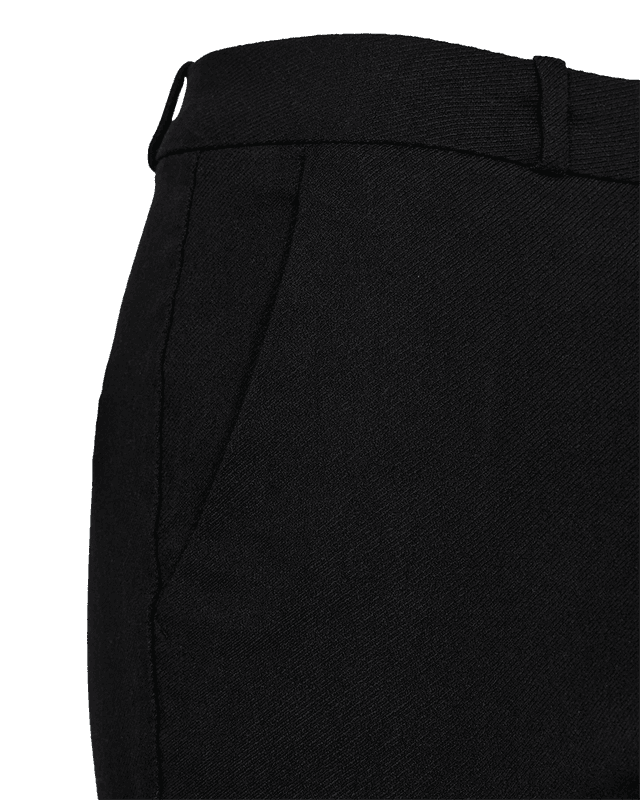 Fqsolvej Twill Pant Black