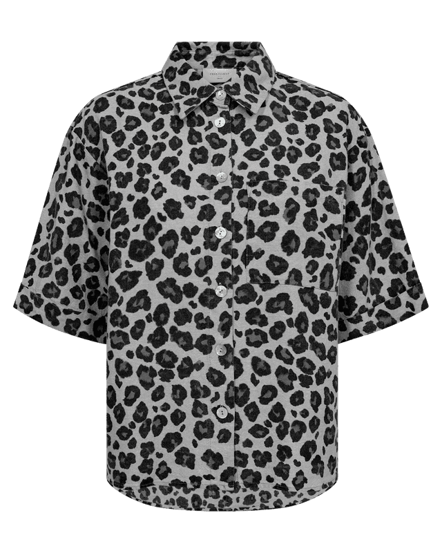 Fqlavisco Shirt Leopard Black